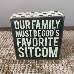 Small wood decor funny